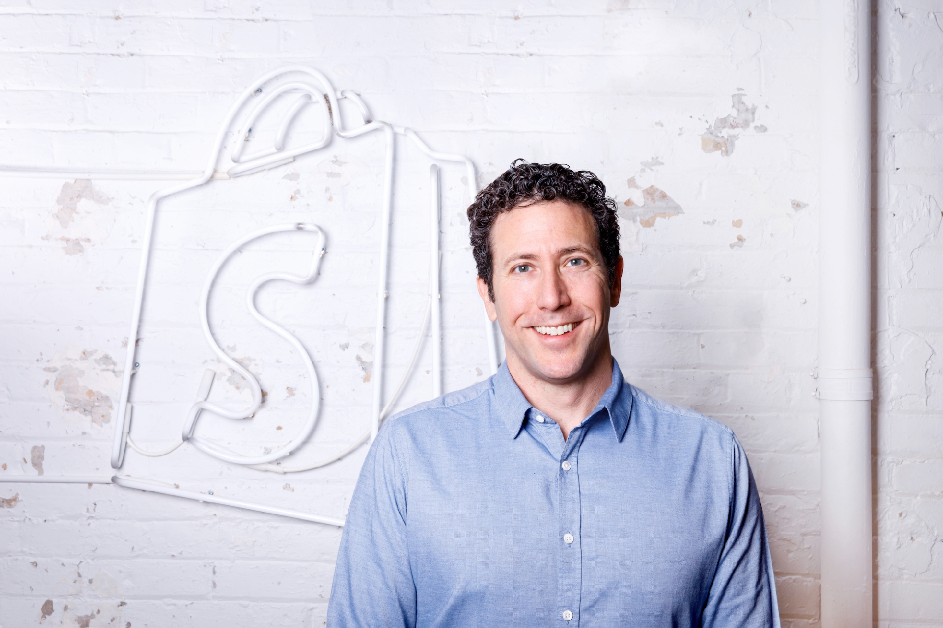 Photo of Daniel Debow at Shopify office